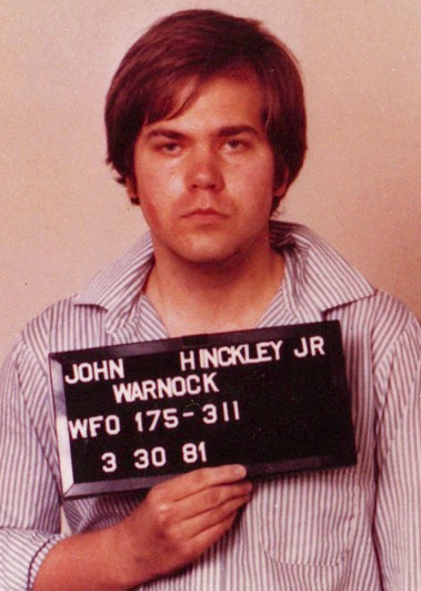 John Hinckley Jr’s booking photo