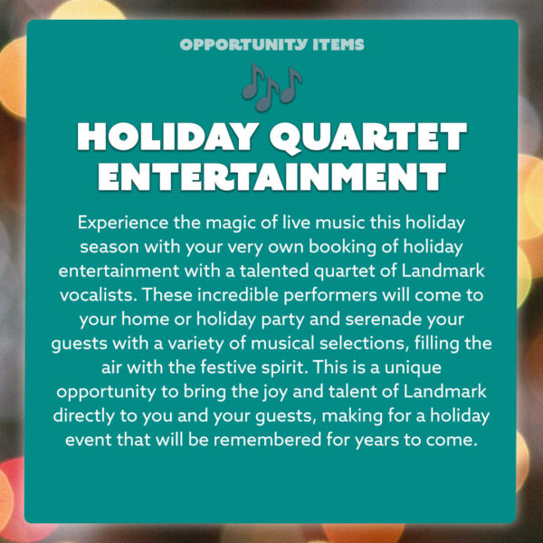 Holiday Quarter Entertainment